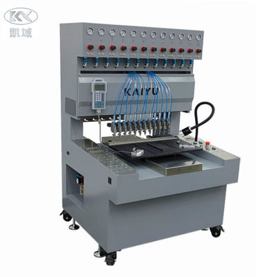 Giá tốt. 12 màu mềm PVC Keychain Máy để dán làm chính xác cao trực tuyến