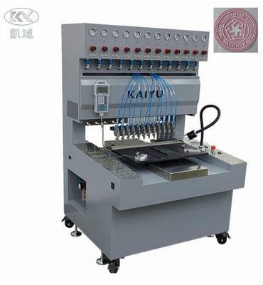 Máy làm chìa khóa cao su silicone Máy phân phối PVC 12 màu