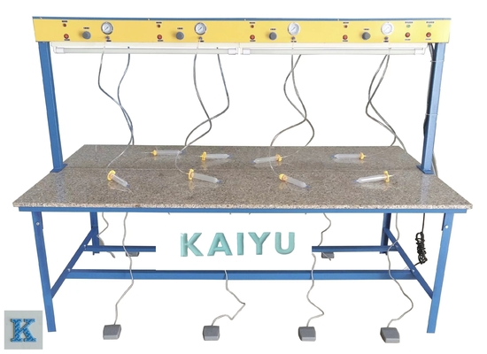 Bàn phân phối keo silicon khí nén Máy đúc thêu công nghiệp