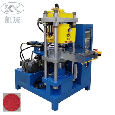 Máy nhãn silicone công nghiệp 50T Máy làm nhãn cao su cho sản xuất quần áo làm việc