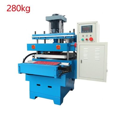 Giá tốt. Máy dập nổi silicon 280kg với nhiệt độ máy 0°C-300°C và Tổng trọng lượng 320kg, thích hợp cho sản xuất trực tuyến